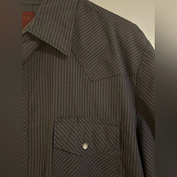 Vintage Rustler short sleeve pearl snap - Picture 7 of 9